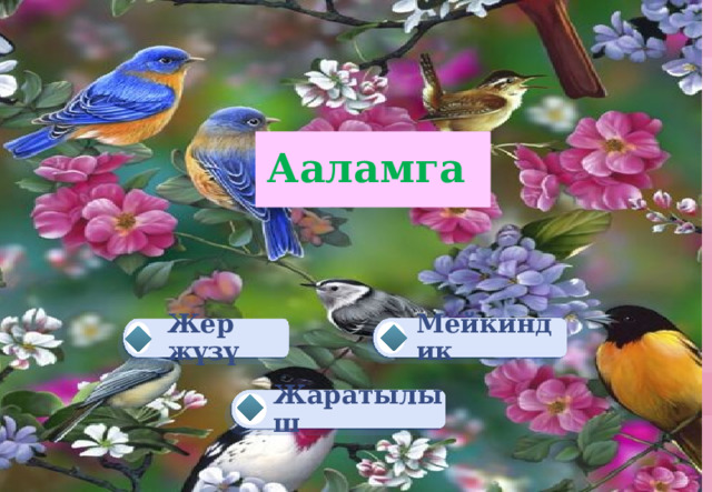 Ааламга Мейкиндик Жер жүзү Жаратылыш 
