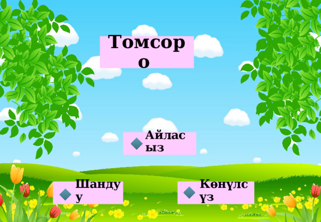 Томсоро Айласыз Көнүлсүз Шандуу 
