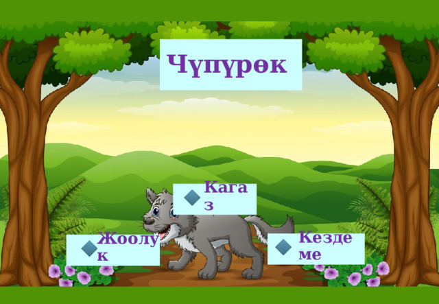 Чүпүрөк Кагаз  Кездеме Жоолук  