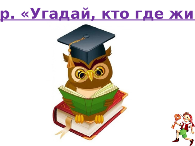 6 тур. «Угадай, кто где живет» 