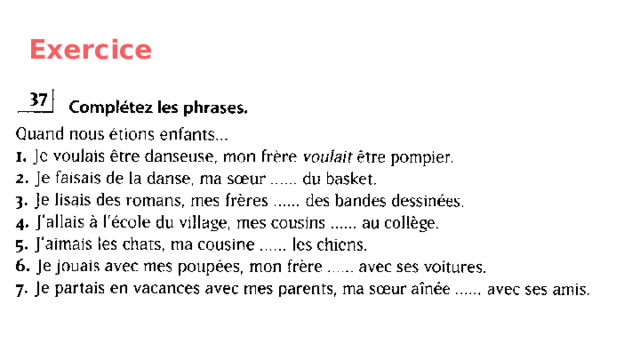 Exercice 