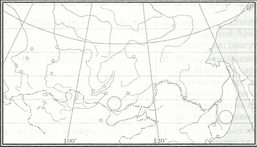 Контурная карта ольховая