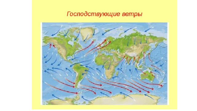 Господствующими ветрами дальнего востока являются пассаты