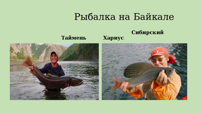  Рыбалка на Байкале  Таймень  Сибирский Хариус 