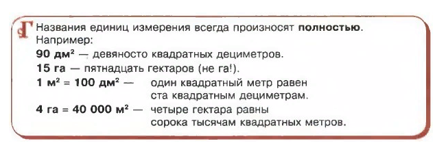 Единицы измерения площадей 5 класс презентация виленкин