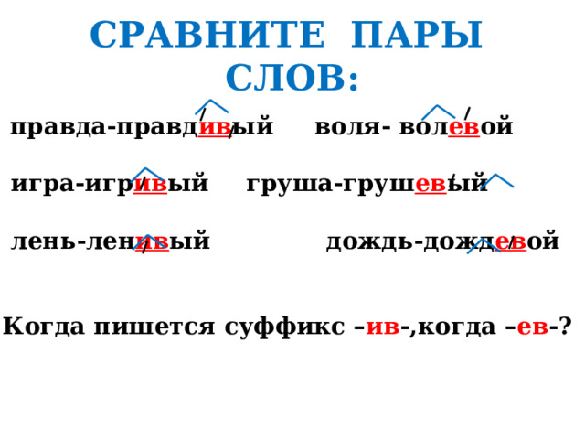 В каком слове пишется суффикс а