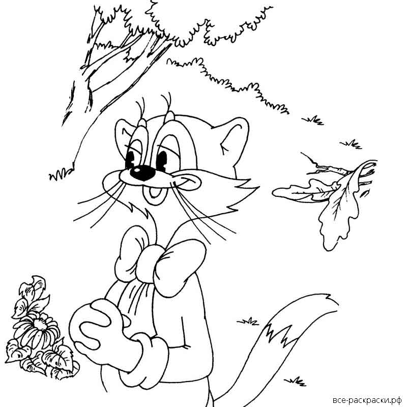 Рисунок кот леопольд