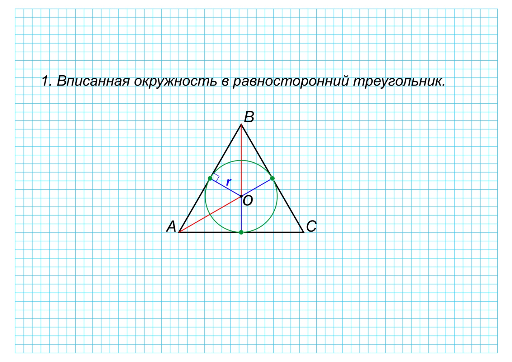 Вписанная и описанная окружность 7