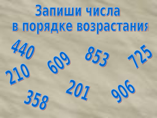 Презентация по математике 3 класс трехзначные числа