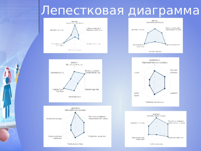 Лепестковая диаграмма 