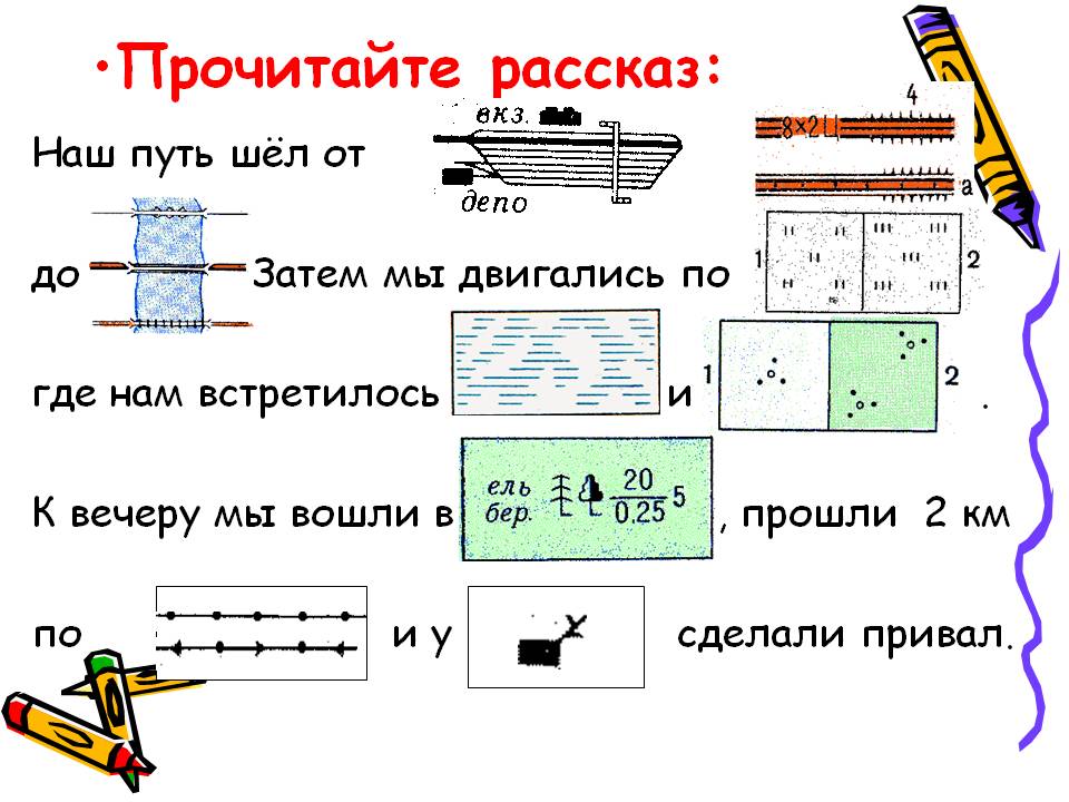 Топографический диктант