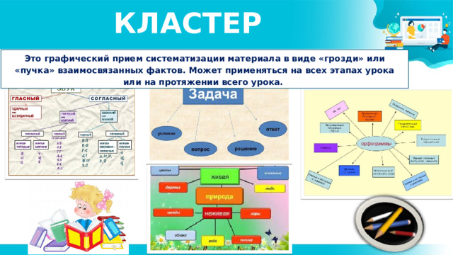 Использование графический прием