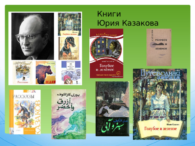 Книги юрия казакова