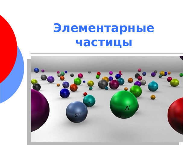 Элементарные частицы 