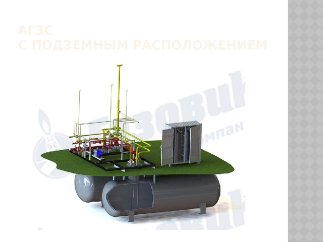 Агзс  с подземным расположением 