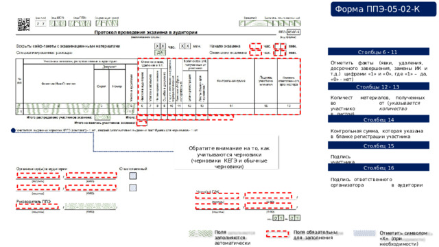 Заполнение формы ппэ 0 5 0 2