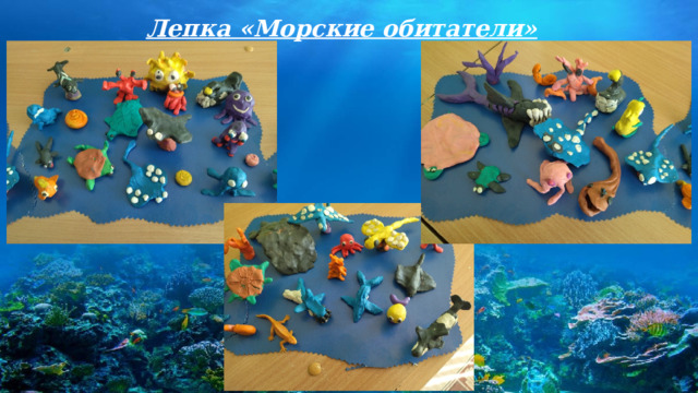 Лепка «Морские обитатели» 