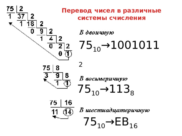 Перевод 192. из десятичной в двоичную систему счисления