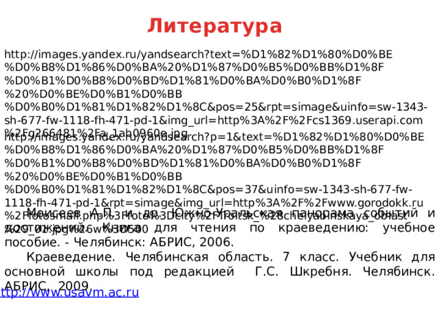 Презентация. Город Троицк. Челябинская область.