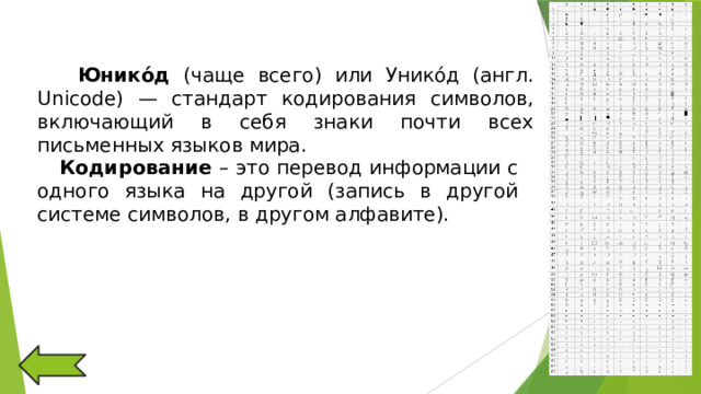 Стандарт кодирования символов почти всех