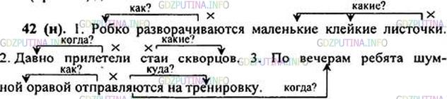 Упражнение 42 - ГДЗ по русскому языку 6 класс …