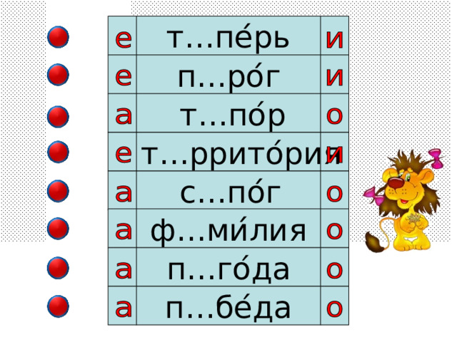 т…пе ́ рь п…ро ́ г  т…по ́ р т…ррито ́ рия  с…по ́ г ф…ми ́ лия п…го ́ да п…бе ́ да 