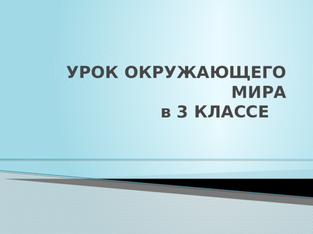 Наше питание 3 класс презентация