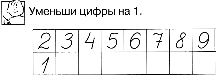 Карточки по математике для 1 класса