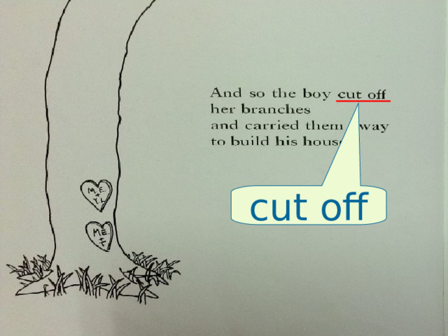 cut off 