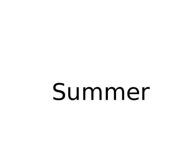 Summer 