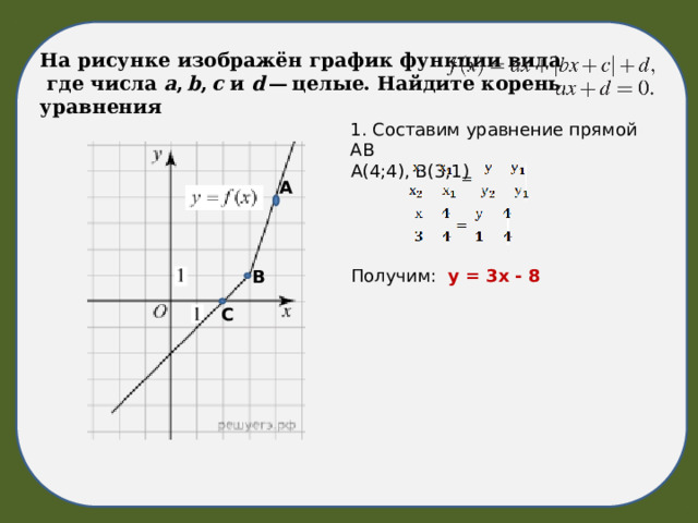 График функции y корень 3x