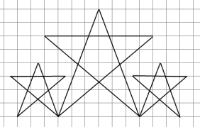 Нарисовать звезду в чертежнике