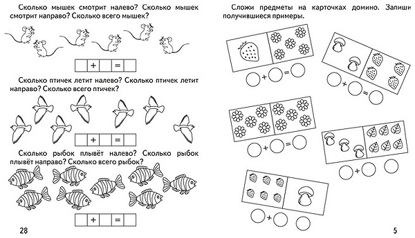 Примерная схема конспекта занятия по фэмп