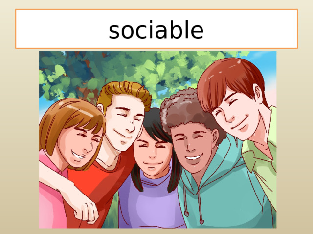 sociable 