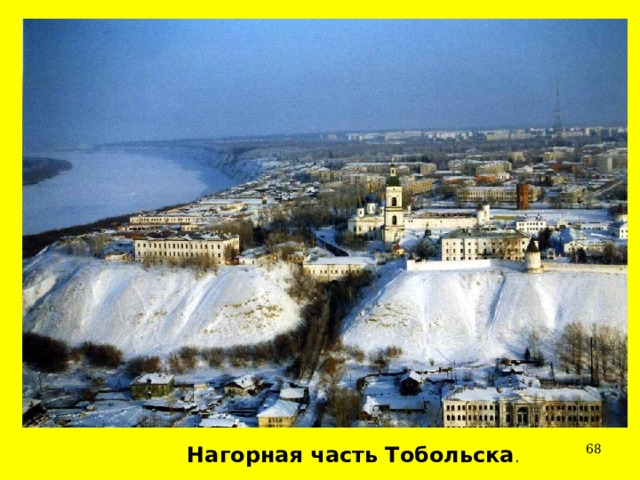  Нагорная часть Тобольска . 