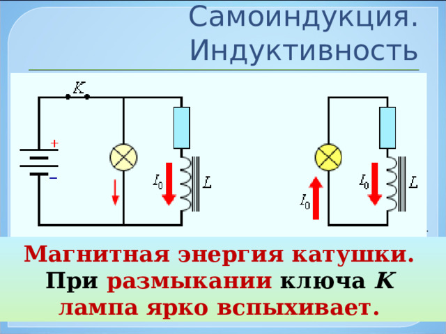 Магнитный поток 4 вб можно создать контуром индуктивностью 2 гн при силе тока в нем