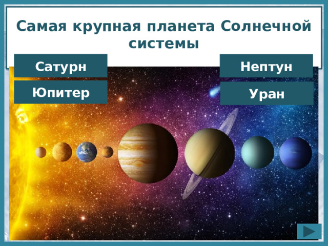 Какая самая большая планета системы