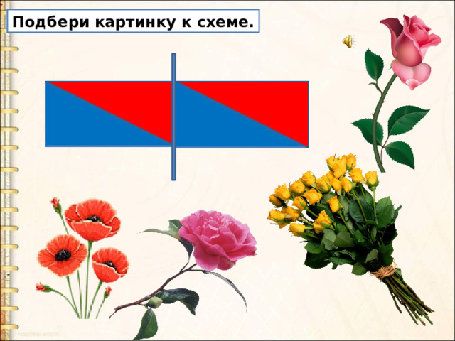 Подбери картинку к схеме. 