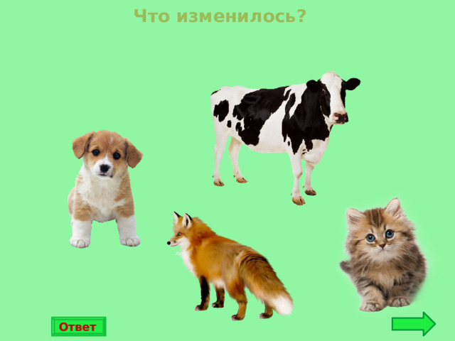 Что изменилось? Ответ 