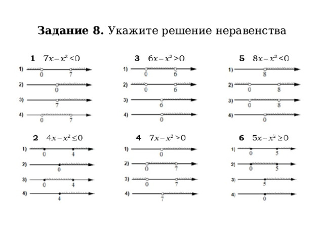 Решение неравенств 5 класс. Укажите решение неравенства. Укажите множество решений неравенства. Укажите решение неравенства 8 класс. Найти множество решений неравенства.