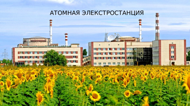 АТОМНАЯ ЭЛЕКСТРОСТАНЦИЯ 