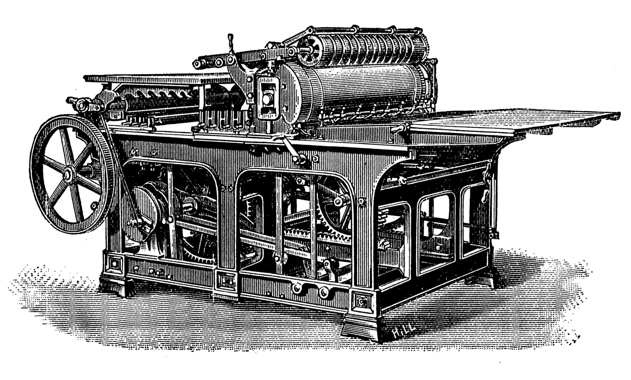 Плоскопечатная машина Фридриха Кенига