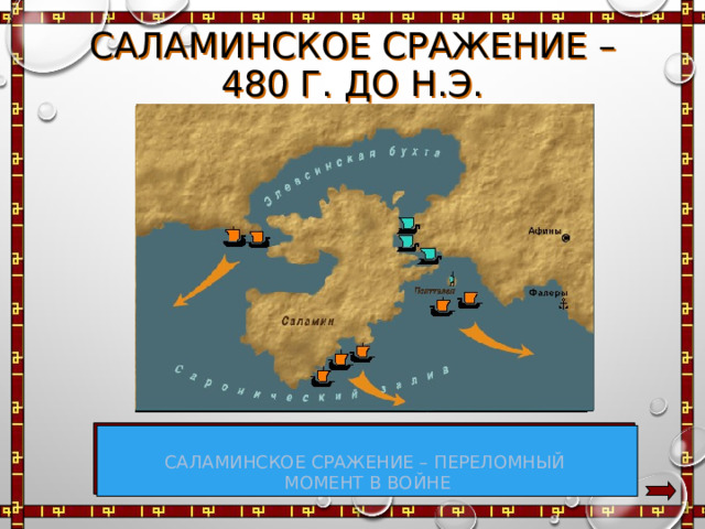 Саламинское сражение в древней греции кратко