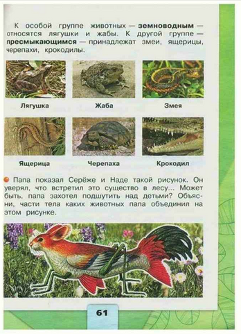Окружающий мир 2 класс технологическая карта какие бывают животные
