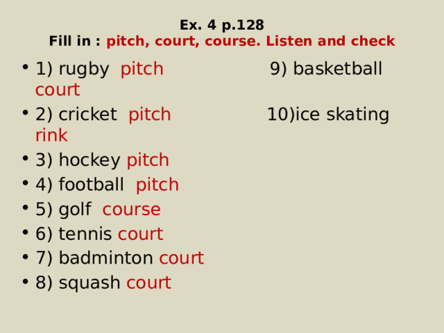 Spotlight 8 module 1