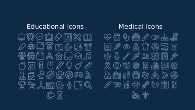 Medical Icons Educational Icons 