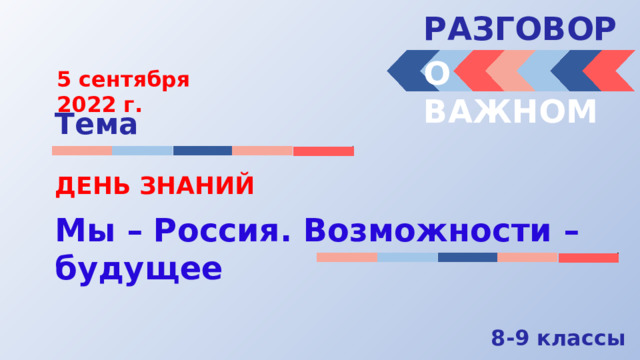 Разговор о важном цикл классных часов презентация