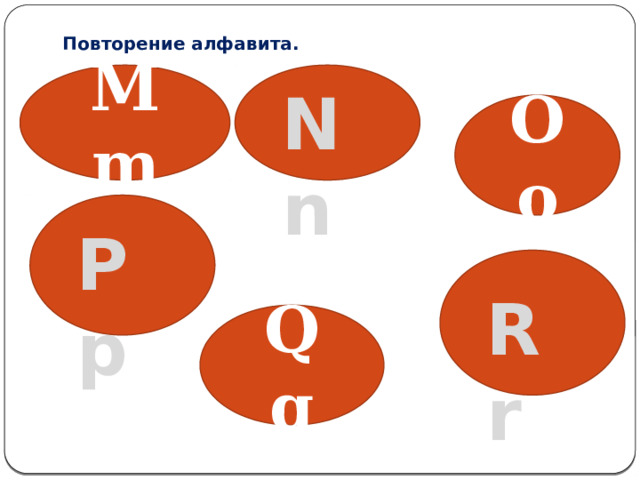 Английский алфавит повтори