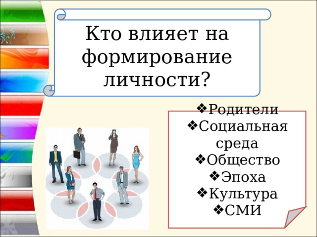 Человек личность урок обществознания