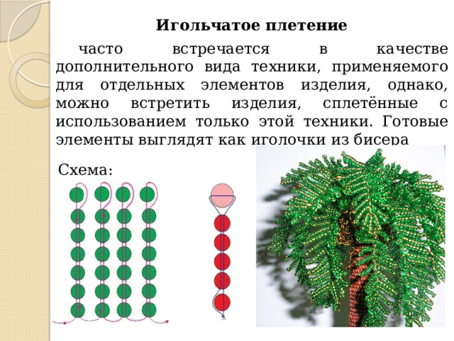 Историческая справка для проекта по технологии бисероплетение